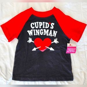 NEW Toddler Cupid Valentine's Day Shirt